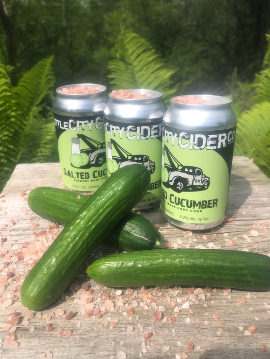 Salted Cucumber Hard Cider 4-Pack